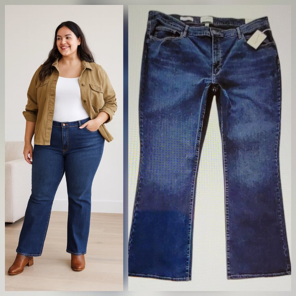 Universal Thread High Rise Bootcut Jeans Plus Size 22W NEW